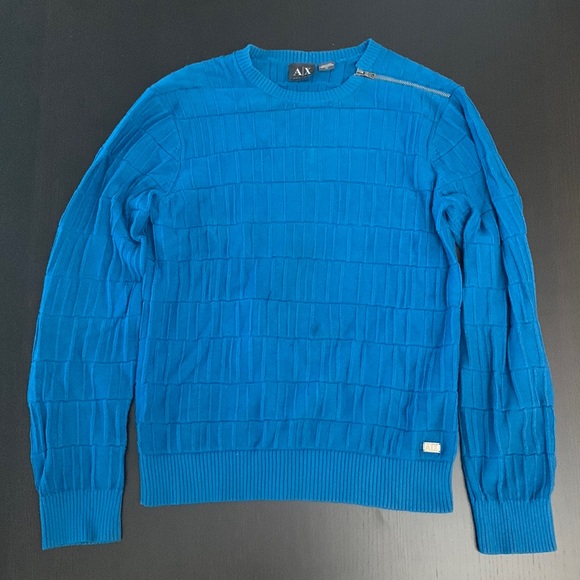 Blue Armani Exchange sweater size S - Picture 1 of 7